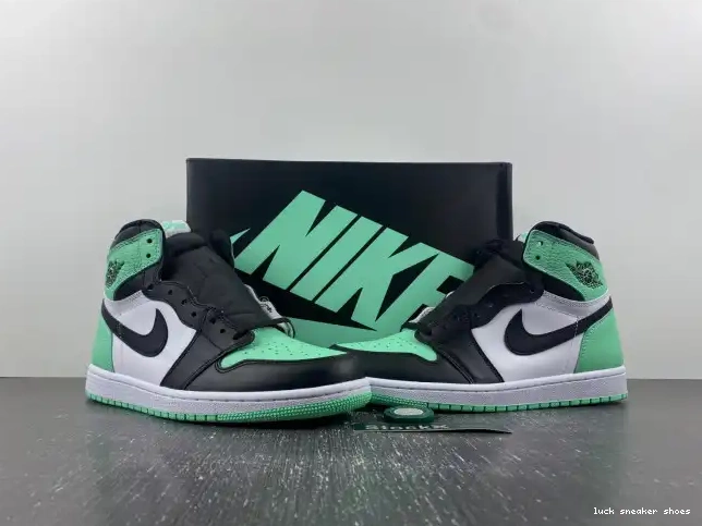 Reps LUCY High Jordan OG Green 1 Glow Air DZ5485-130 0420